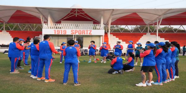 डब्ल्यूपीएल के चौथे सीजन से पहले दिल्ली कैपिटल्स ने गोवा में शुरु किया अभ्यास