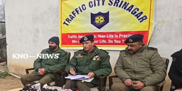 श्रीनगर में 2025 में यातायात प्रवर्तन में महत्वपूर्ण सुधार