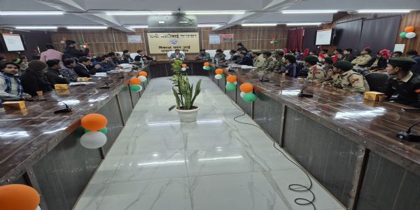 यातायात सुरक्षा माह में ट्रैफ़िक व्यवस्था संभालेंगे एनसीसी–एनएसएस के अनुशासित सिपाही