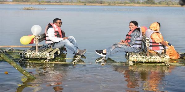 सियादेवी जलाशय बनेगा इको-टूरिज्म केन्द्र, एडवेंचर एवं राफ्टिंग सेंटर का हुआ शुभारंभ
