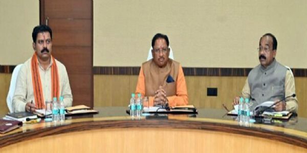 मुख्यमंत्री साय की अध्यक्षता में साल की अंतिम कैबिनेट बैठक आज