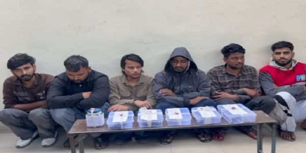 राजधानी में गैंगवार की साजिश नाकाम: भारी मात्रा में हथियारों के साथ छह आरोपित दबोचे