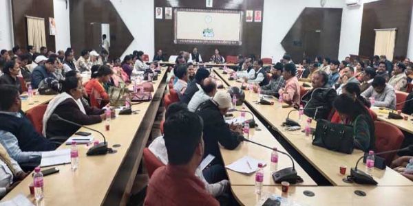 बस्तर में अमीन भर्ती परीक्षा की तैयारियों को अंतिम रूप देने कार्यशाला संपन्न