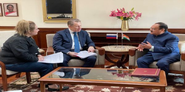 जेपी नड्डा ने की रूस के स्वास्थ्य मंत्री मिखाइल मुराश्को से मुलाकात