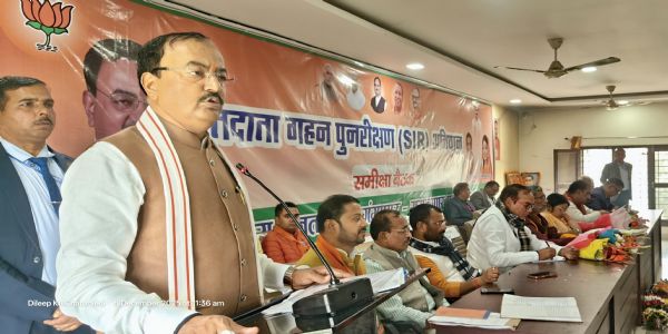 एसआईआर में शत-प्रतिशत शुद्धिकरण से खिलेगा कमल : केशव प्रसाद मौर्य