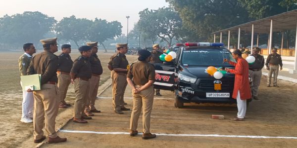 अति आधुनिक संचार एवं सुरक्षा उपकरणों से लैस 7 गाड़िया जिले को मिली