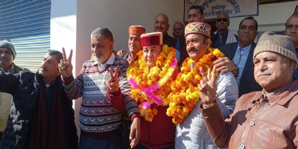 सहकारिता विकास संघ चुनावों में यशवीर पाटियाल अध्यक्ष एवं सुशील सिंह ठाकुर उपाध्यक्ष निर्वाचित