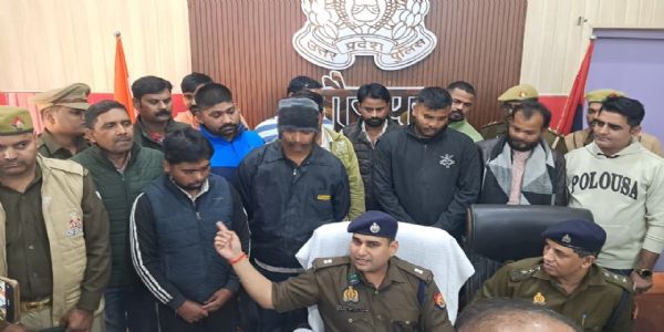 वाहन चोर गिरोह के आठ अपराधी गिरफ्तार, 10 बाइक बरामद