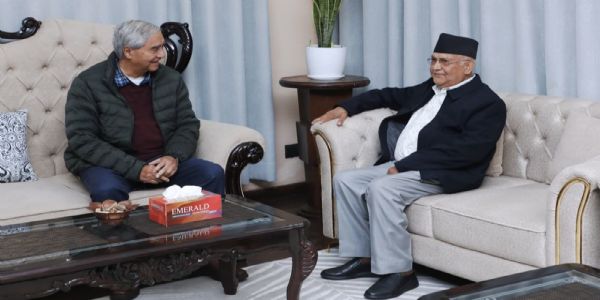 जेन-जी आंदोलन के बाद पहली बार ओली और देउबा की बैठक