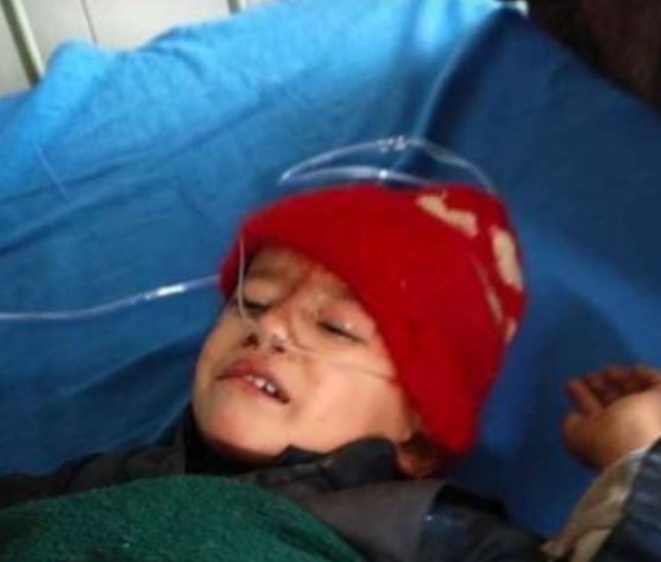 दुर्घटना में घायल की फोटो