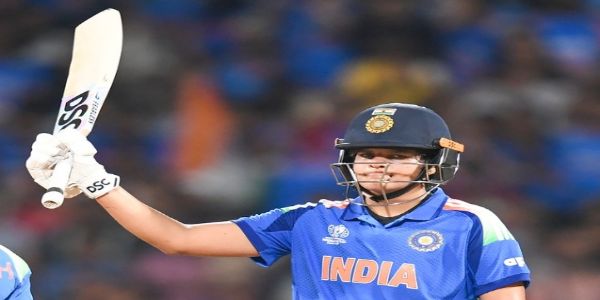 भारत की स्टार बल्लेबाज़ शेफाली वर्मा