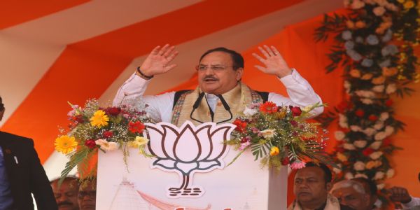 भाजपा के राष्ट्रीय अध्यक्ष जेपी नड्डा