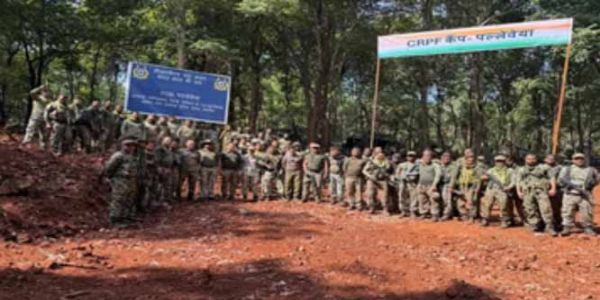 नक्सलियों के कोर जोन पल्लेवाया में खुला नवीन सुरक्षा कैम्प, पहुंच विहीन गांव आपस में जुड़ जायेंगे