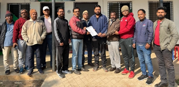 मंत्री दीपक बीरुआ से मुलाकात करने पहुंचे आंदोलनकारी