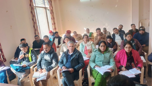 सीटू राज्य कमेटी की बैठक के दौरान प्रतिभागी। सीटू राज्य कमेटी की बैठक के दौरान प्रतिभागी।