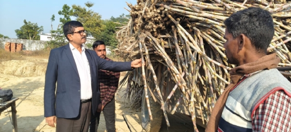 निरीक्षण करते जिलाधिकारी निरीक्षण करते जिलाधिकारी