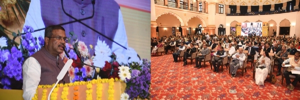 केंद्रीय मंत्री धर्मेंद्र प्रधान ने मप्र की राजधानी भोपाल में एक दिवसीय कार्यशाला को संबोधित किया