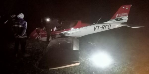 सिवनी में जेट विमान हादसा: दो घायल, जांच के लिए डीजीसीए की टीम आएगी