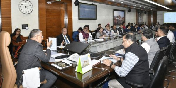 माघ मेले में संत-महात्माओं एवं श्रद्धालुओं को किसी प्रकार की असुविधा न हो : एस.पी.गोयल