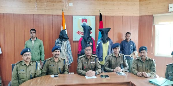 हत्या के प्रतिशोध में हुई थी सिनू की हत्या, तीन गिरफ्तार