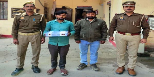 खनन अधिकारी पर ट्रैक्टर चढ़ाकर मारने का प्रयास, दो गिरफ्तार