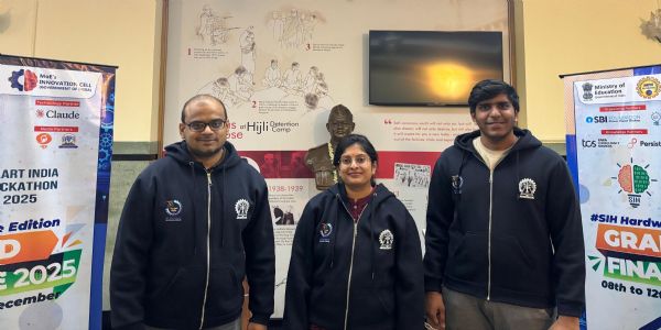 आईआईटी खड़गपुर में स्मार्ट इंडिया हैकाथोन 2025 के ग्रैंड फिनाले की तैयारियां आईआईटी खड़गपुर में स्मार्ट इंडिया हैकाथोन 2025 के ग्रैंड फिनाले की तैयारियां
