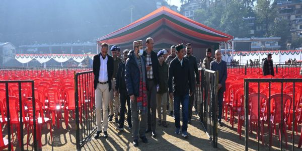 आत्मनिर्भर हिमाचल जन संकल्प सम्मेलन की तैयारियां तेज, मंत्री ने मैदान में किया निरीक्षण
