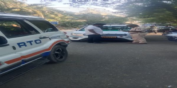 ठाणे हाइवे में बेलगाम चालकों के विरुद्ध आरटीओ कार्यवाही शुरू