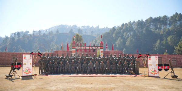 नेपाल व भारत की सेनाओं के बीच संयुक्त सैन्य अभ्यास ‘सूर्य किरण’ का समापन