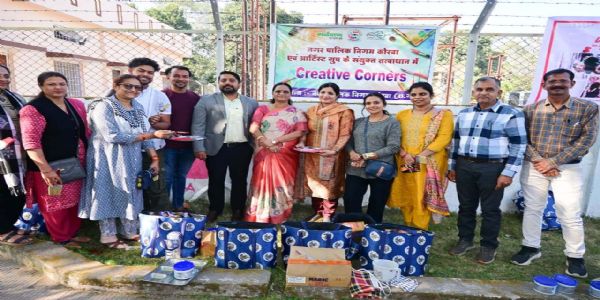 कोरबा : शहर सौंदर्यीकरण को मूर्तरूप देने क्रिएटिव कार्नर अभियान शुरु