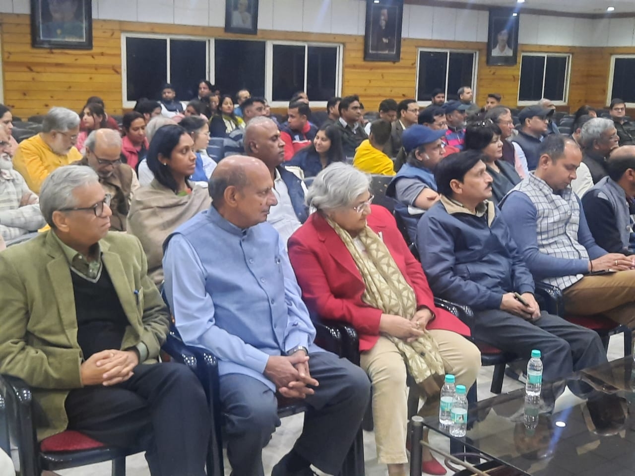 पद्म भूषण से नवाजे जाने के बाद वरिष्ठ पत्रकार रामबहादुर राय के सम्मान में समारोह आयोजित