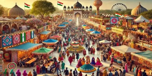 अंतरराष्ट्रीय सूरजकुंड शिल्प मेला (इंटरनेट से ली गई तस्वीर)