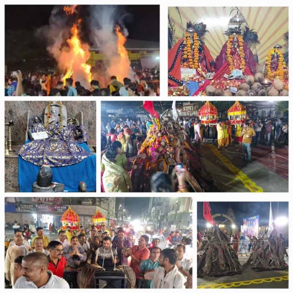 जोड़ा होलिका दहन, माता मावली, कल्की अवतार कलंकी मंदिर,दाे हाेलिका कुड़