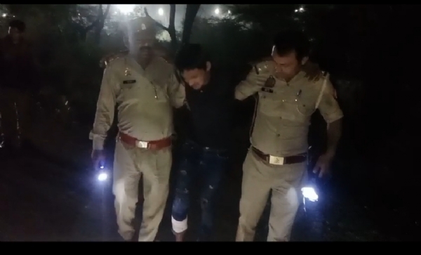 घायल आरोपी
