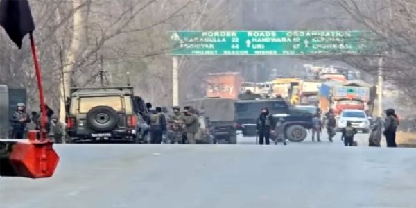 बांदीपोरा राजमार्ग पर आईईडी बरामद