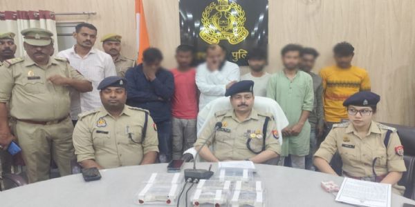 अंतर्जनपदीय सात चोरों को पुलिस ने किया गिरफ्तार