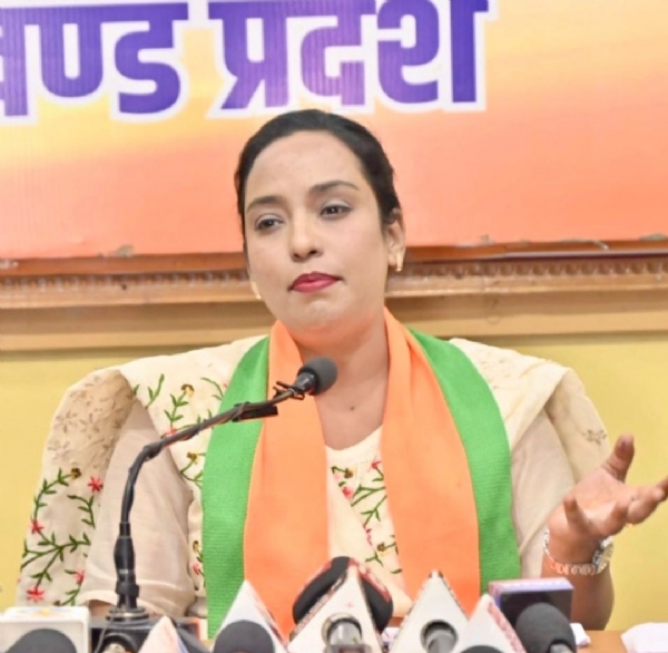 भाजपा प्रवक्ता राफिया नाज की तस्वीर
