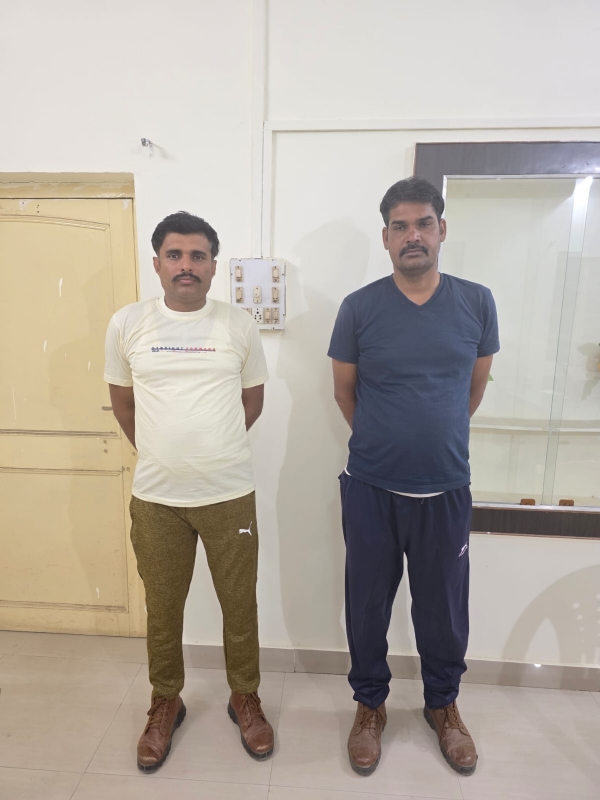 चित्तौड़गढ़ में कोटा एसीबी ने वन विभाग के कर्मचारियों को रिश्वत के मामले में किया गिरफ्तार