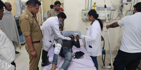 सरसावा पुलिस द्वारा मुठभेड़ मे घायल शातिर गौकश अभियुक्त गिरफ्तार