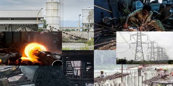 बुनियादी उद्योगों की वृद्धि दर का प्रतीकात्मक चित्र बुनियादी उद्योगों की वृद्धि दर का प्रतीकात्मक चित्र