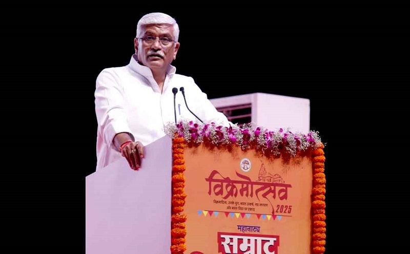 गजेन्द्र सिंह शेखावत ने नई दिल्ली में सम्राट विक्रमादित्य महानाट्य के महामंचन के शुभारंभ समारोह को संबोधित किया