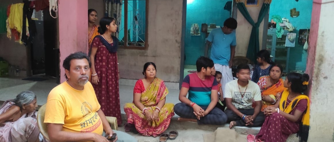 पीड़ित परिवार की तस्वीर