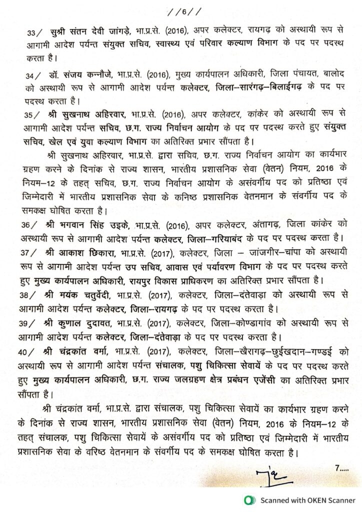 एक साथ 41 आईएएस अधिकारियों के तबादले