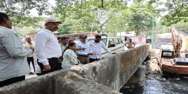 टीएमसी ने मानसून पूर्व नालों की सफाई शुरू की