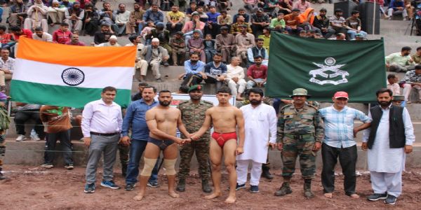 राजौरी में अंतर क्षेत्रीय एवं अंतरराज्यीय कुश्ती प्रतियोगिता आयोजित