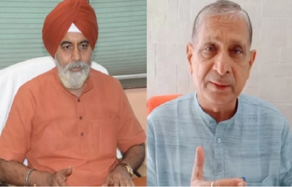 सरदार राजा इकबाल सिंह और जय भगवान यादव (फाइल फोटो)
