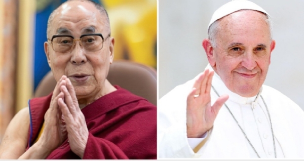 Kangra : HH Dalai lama : Pop Fransis