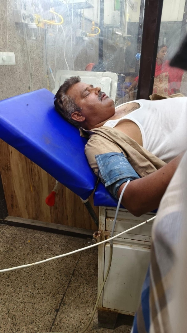 BJP youth workers attacked senior journalist Rakesh Sharma for asking questions, strong condemnation across the state