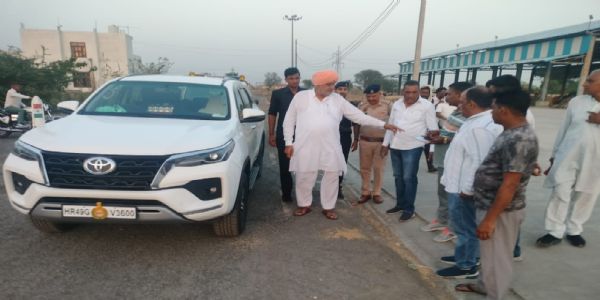 कृषि मंत्री ने किया इसराना अनाज मंडी का औचक निरीक्षण