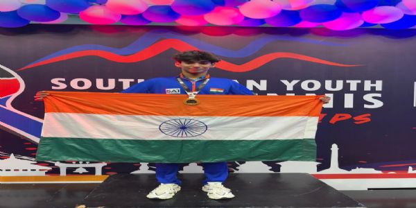 नमन भटनागर ने टेबल टेनिस में  जीता  स्वर्ण पदक